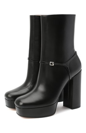 Женские кожаные ботильоны tiarah GUCCI черного цвета по цене 92400 руб., арт. 627992/CQX10 | Фото 1 Женские кожаные ботильоны tiarah GUCCI черного цвета, арт. 627992/CQX10 | Фото 1