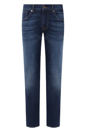 Мужские джинсы 7 FOR ALL MANKIND синего цвета по цене 21050 руб., арт. JSMSK850CX | Фото 1 Мужские джинсы 7 FOR ALL MANKIND синего цвета, арт. JSMSK850CX | Фото 1