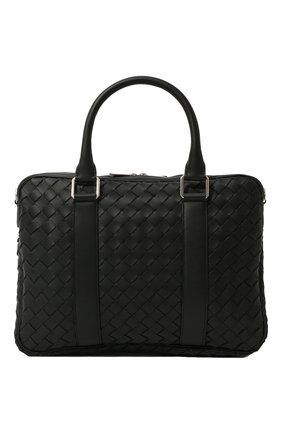 Мужская кожаная сумка для ноутбука BOTTEGA VENETA черного цвета по цене 253500 руб., арт. 651580/V0E51 | Фото 1 Мужская кожаная сумка для ноутбука BOTTEGA VENETA черного цвета, арт. 651580/V0E51 | Фото 1