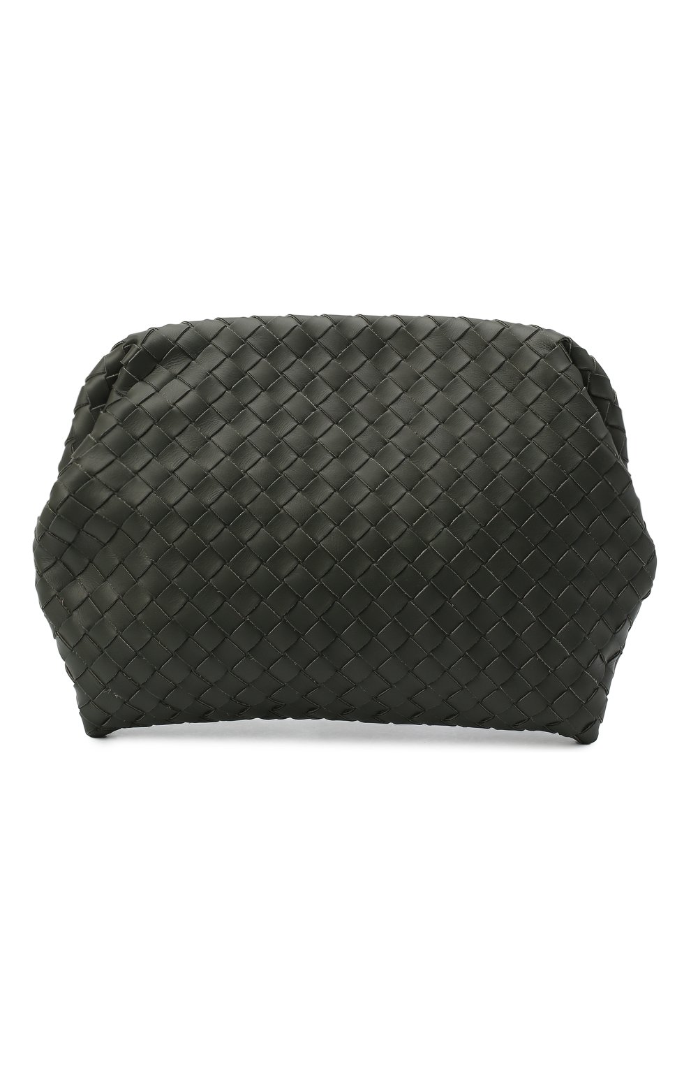 Мужская кожаный клатч BOTTEGA VENETA темно-зеленого цвета, арт. 650033/V0E50 | Фото 1 (Материал: Натуральная кожа; Региональные ограничения белый список (Axapta Mercury): RU; Размер: large)