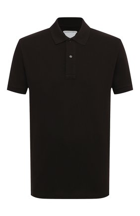 Мужское хлопковое поло BOTTEGA VENETA темно-коричневого цвета по цене 29950 руб., арт. 649058/V01G0 | Фото 1 Мужское хлопковое поло BOTTEGA VENETA темно-коричневого цвета, арт. 649058/V01G0 | Фото 1 (Принт: Без принта; Длина (для топов): Стандартные; Материал внешний: Хлопок; Стили: Минимализм; Рукава: Короткие; Застежка: Пуговицы)