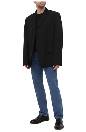 Мужские кожаные дерби BOTTEGA VENETA черного цвета по цене 65250 руб., арт. 651315/V00H0 | Фото 2 Мужские кожаные дерби BOTTEGA VENETA черного цвета, арт. 651315/V00H0 | Фото 2