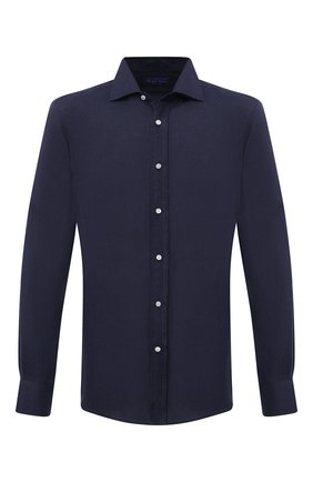 Мужская льняная рубашка RALPH LAUREN темно-синего цвета по цене 42700 руб., арт. 790587253 | Фото 1 Мужская льняная рубашка RALPH LAUREN темно-синего цвета, арт. 790587253 | Фото 1