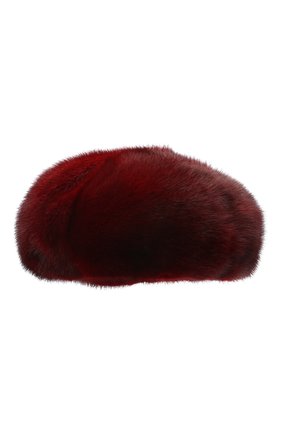 Женский берет из меха норки FURLAND бордового цвета по цене 39600 руб., арт. 0096100110209600576 | Фото 2 Женский берет из меха норки FURLAND бордового цвета, арт. 0096100110209600576 | Фото 2