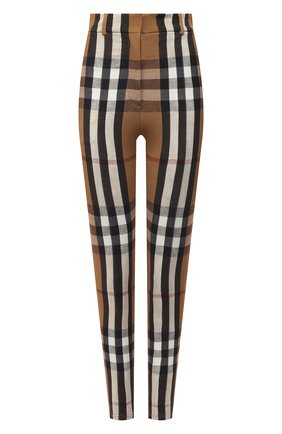 Женские брюки из вискозы и шелка BURBERRY коричневого цвета по цене 67100 руб., арт. 4566766 | Фото 1 Женские брюки из вискозы и шелка BURBERRY коричневого цвета, арт. 4566766 | Фото 1