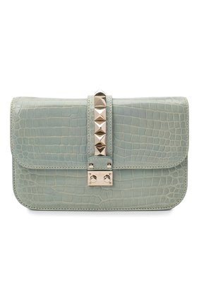 Женская сумка valentino garavani lock medium из кожи аллигатора VALENTINO светло-зеленого цвета по цене 856000 руб., арт. LW0B0398/C0D | Фото 1 Женская сумка valentino garavani lock medium из кожи аллигатора VALENTINO светло-зеленого цвета, арт. LW0B0398/C0D | Фото 1