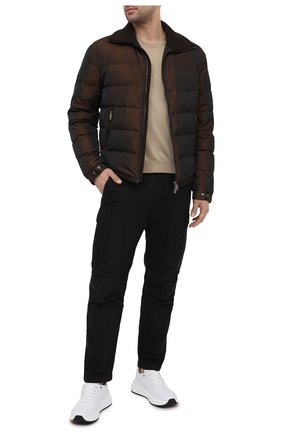 Мужская пуховая куртка DOLCE & GABBANA коричневого цвета по цене 184500 руб., арт. G9TU2T/HUMJD | Фото 2 Мужская пуховая куртка DOLCE & GABBANA коричневого цвета, арт. G9TU2T/HUMJD | Фото 2
