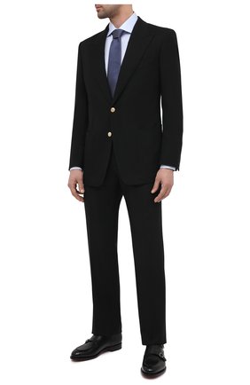 Мужские шерстяные брюки TOM FORD черного цвета по цене 67900 руб., арт. Q22R12/610043 | Фото 2 Мужские шерстяные брюки TOM FORD черного цвета, арт. Q22R12/610043 | Фото 2