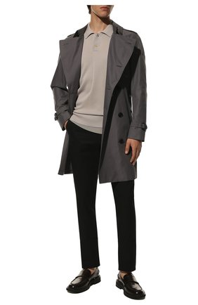Мужской хлопковые брюки BURBERRY черного цвета по цене 34200 руб., арт. 8018098 | Фото 2 Мужской хлопковые брюки BURBERRY черного цвета, арт. 8018098 | Фото 2