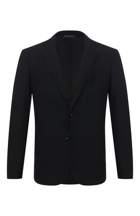 Мужской пиджак GIORGIO ARMANI черного цвета по цене 132500 руб., арт. 9SGGG06L/J0008 | Фото 1 Мужской пиджак GIORGIO ARMANI черного цвета, арт. 9SGGG06L/J0008 | Фото 1