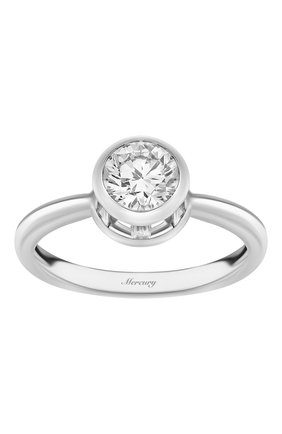 Женские кольцо MERCURY бесцветного цвета по цене 3645000 руб., арт. MR100WRDBB | Фото 2 Женские кольцо MERCURY бесцветного цвета, арт. MR100WRDBB | Фото 2 (Материал сплава: Белое золото; Драгоценные камни: Бриллианты)