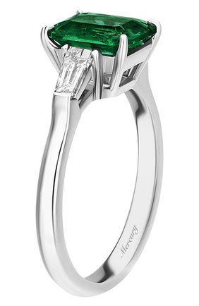 Женские кольцо MERCURY бесцветного цвета, арт. MR22946WEB | Фото 4 (Материал сплава: Белое золото; Драгоценные камни: Бриллианты)