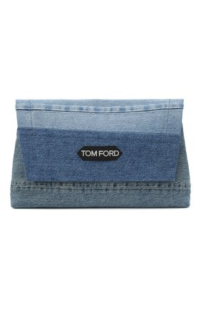 Женская сумка label TOM FORD голубого цвета по цене 146500 руб., арт. L1398T-IDE002 | Фото 1 Женская сумка label TOM FORD голубого цвета, арт. L1398T-IDE002 | Фото 1