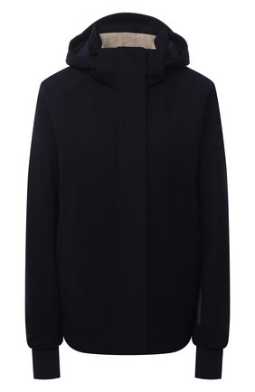 Женская утепленная куртка LORO PIANA темно-синего цвета по цене 499500 руб., арт. FAL0204 | Фото 1 Женская утепленная куртка LORO PIANA темно-синего цвета, арт. FAL0204 | Фото 1