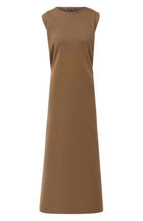 Женское шелковое платье LORO PIANA хаки цвета по цене 213000 руб., арт. FAL1035 | Фото 1 Женское шелковое платье LORO PIANA хаки цвета, арт. FAL1035 | Фото 1