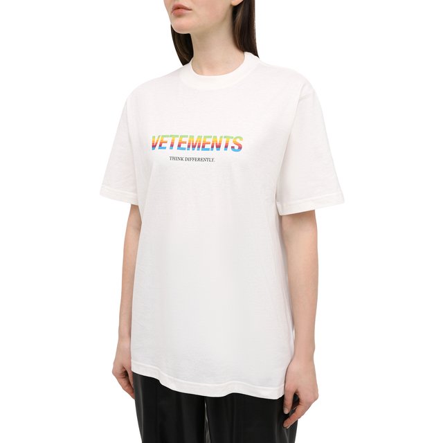 фото Хлопковая футболка vetements