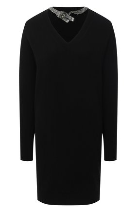 Женское шерстяное платье NUDE черного цвета по цене 41150 руб., арт. 1101067/DRESS | Фото 1 Женское шерстяное платье NUDE черного цвета, арт. 1101067/DRESS | Фото 1