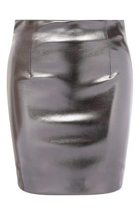Женская юбка NUDE серебряного цвета по цене 19950 руб., арт. 1103031/SKIRT | Фото 1 Женская юбка NUDE серебряного цвета, арт. 1103031/SKIRT | Фото 1