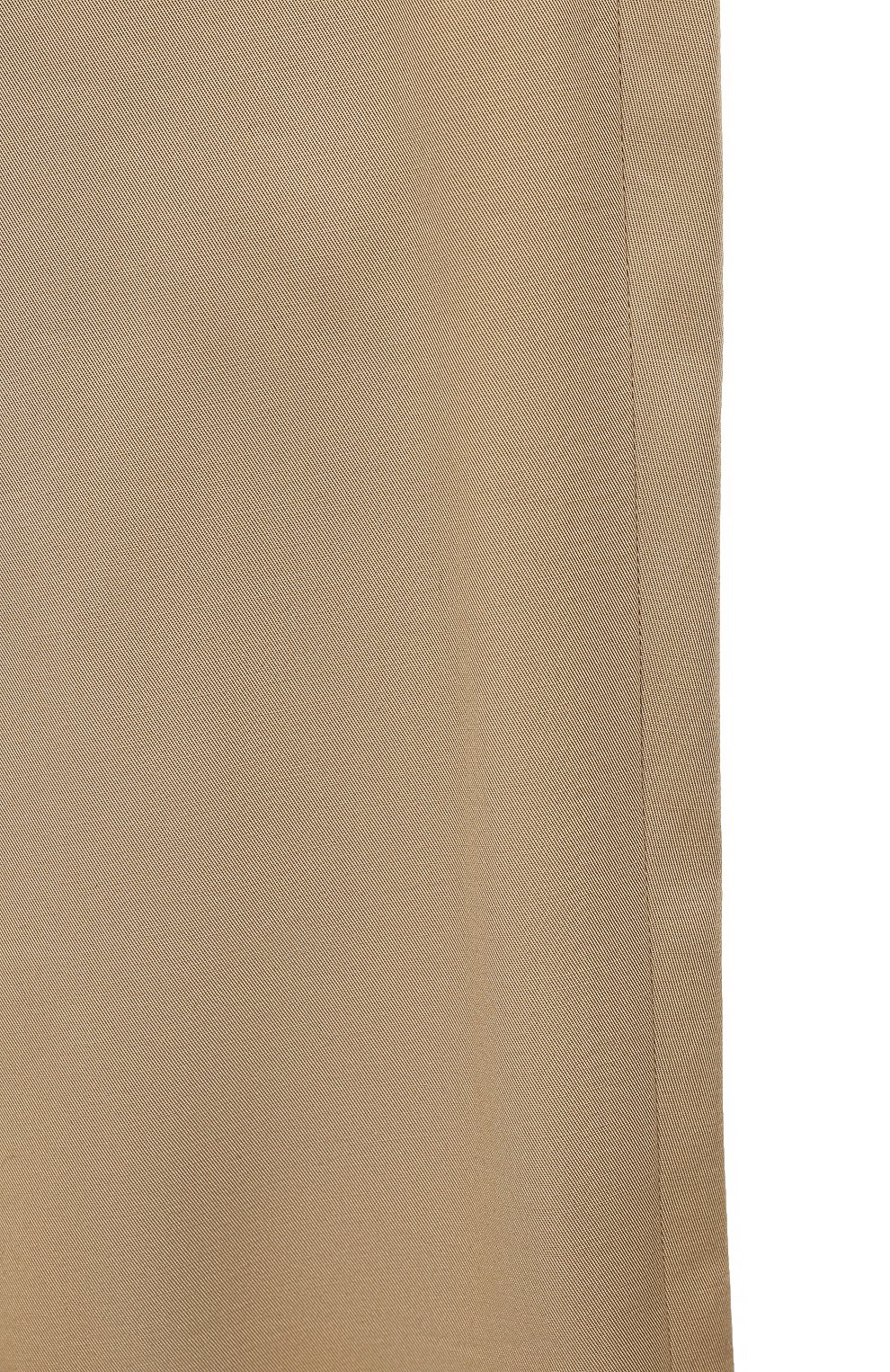 Мужские хлопковые брюки BURBERRY бежевого цвета, арт. 8018703 | Фото 5 (Длина (брюки, джинсы): Стандартные; Случай: Повседневный; Региональные ограничения белый список (Axapta Mercury): RU; Материал внешний: Хлопок; Стили: Кэжуэл)