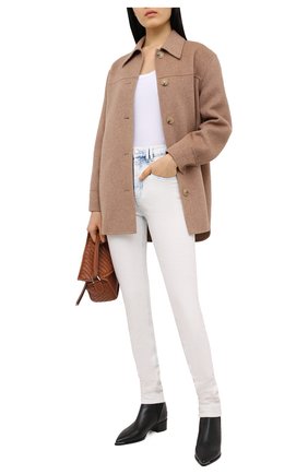 Женские джинсы ISABEL MARANT голубого цвета по цене 30850 руб., арт. PA1750-20A022I/N0MINIC | Фото 2 Женские джинсы ISABEL MARANT голубого цвета, арт. PA1750-20A022I/N0MINIC | Фото 2