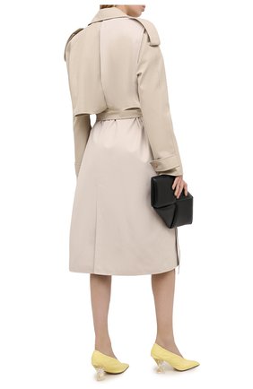 Женские кожаные туфли BOTTEGA VENETA желтого цвета по цене 77500 руб., арт. 651356/VBP10 | Фото 2 Женские кожаные туфли BOTTEGA VENETA желтого цвета, арт. 651356/VBP10 | Фото 2