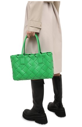 Женская сумка BOTTEGA VENETA зеленого цвета по цене 322500 руб., арт. 649598/VMAY3 | Фото 2 Женская сумка BOTTEGA VENETA зеленого цвета, арт. 649598/VMAY3 | Фото 2