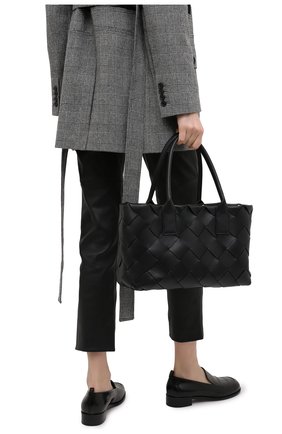 Женская сумка BOTTEGA VENETA черного цвета по цене 322500 руб., арт. 649598/VMAY3 | Фото 2 Женская сумка BOTTEGA VENETA черного цвета, арт. 649598/VMAY3 | Фото 2