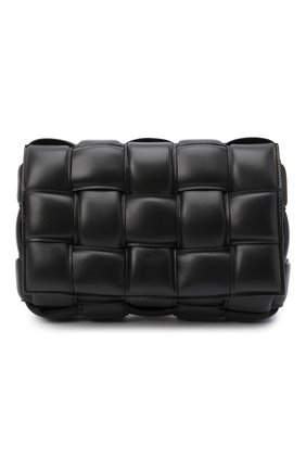 Женская сумка padded cassette BOTTEGA VENETA черного цвета по цене 199500 руб., арт. 591970/VCQR1 | Фото 1 Женская сумка padded cassette BOTTEGA VENETA черного цвета, арт. 591970/VCQR1 | Фото 1