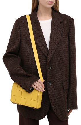 Женская сумка cassette BOTTEGA VENETA желтого цвета по цене 146500 руб., арт. 578004/VMAY1 | Фото 2 Женская сумка cassette BOTTEGA VENETA желтого цвета, арт. 578004/VMAY1 | Фото 2