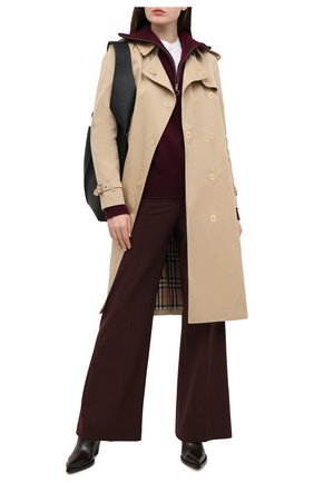 Женский хлопковый тренч BURBERRY бежевого цвета по цене 179500 руб., арт. 8035917 | Фото 2 Женский хлопковый тренч BURBERRY бежевого цвета, арт. 8035917 | Фото 2