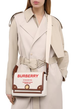 Женская сумка note BURBERRY коричневого цвета по цене 78100 руб., арт. 8036820 | Фото 2 Женская сумка note BURBERRY коричневого цвета, арт. 8036820 | Фото 2
