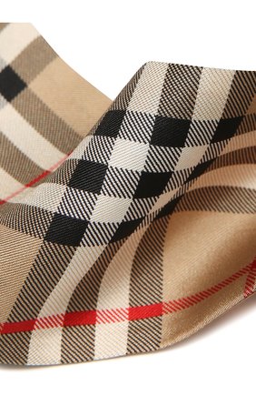 Мужские шелковый шарф BURBERRY бежевого цвета по цене 13800 руб., арт. 8028950 | Фото 2 Мужские шелковый шарф BURBERRY бежевого цвета, арт. 8028950 | Фото 2