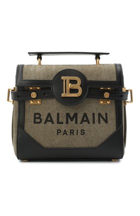 Женская сумка bbuzz 23 BALMAIN хаки цвета по цене 146500 руб., арт. VN1S530/TCPY | Фото 1 Женская сумка bbuzz 23 BALMAIN хаки цвета, арт. VN1S530/TCPY | Фото 1