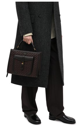 Женская сумка t-twist TOM FORD коричневого цвета по цене 266000 руб., арт. L1203T-ICL023 | Фото 2 Женская сумка t-twist TOM FORD коричневого цвета, арт. L1203T-ICL023 | Фото 2