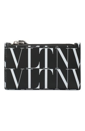 Мужской кожаный футляр для кредитных карт valentino garavani VALENTINO черно-белого цвета по цене 19950 руб., арт. VY2P0540/GTC | Фото 1 Мужской кожаный футляр для кредитных карт valentino garavani VALENTINO черно-белого цвета, арт. VY2P0540/GTC | Фото 1