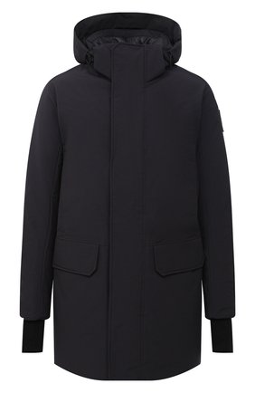 Мужская пуховая парка brockton CANADA GOOSE темно-синего цвета по цене 111500 руб., арт. 3409MB | Фото 1 Мужская пуховая парка brockton CANADA GOOSE темно-синего цвета, арт. 3409MB | Фото 1