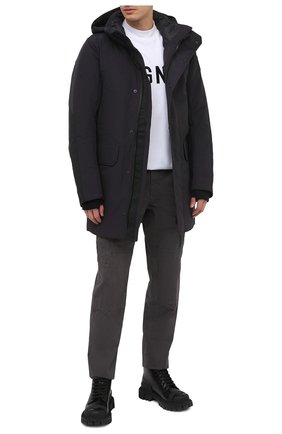 Мужская пуховая парка brockton CANADA GOOSE темно-синего цвета по цене 111500 руб., арт. 3409MB | Фото 2 Мужская пуховая парка brockton CANADA GOOSE темно-синего цвета, арт. 3409MB | Фото 2