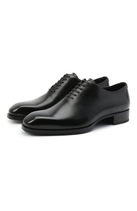 Мужские кожаные оксфорды TOM FORD черного цвета по цене 138000 руб., арт. J1249T-LCL021 | Фото 1 Мужские кожаные оксфорды TOM FORD черного цвета, арт. J1249T-LCL021 | Фото 1