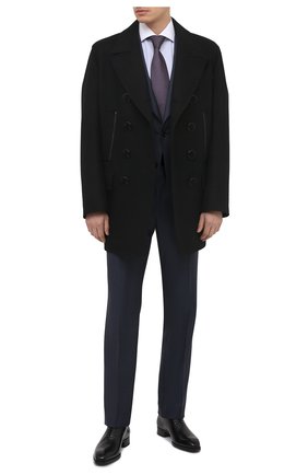 Мужские кожаные оксфорды TOM FORD черного цвета по цене 138000 руб., арт. J1249T-LCL021 | Фото 2 Мужские кожаные оксфорды TOM FORD черного цвета, арт. J1249T-LCL021 | Фото 2