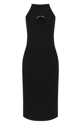 Женское платье из вискозы VERSACE черного цвета по цене 120000 руб., арт. A88428/A237516 | Фото 1 Женское платье из вискозы VERSACE черного цвета, арт. A88428/A237516 | Фото 1