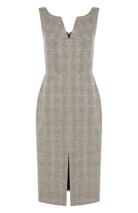 Женское платье ALEXANDER MCQUEEN серого цвета по цене 150500 руб., арт. 649798/QJABO | Фото 1 Женское платье ALEXANDER MCQUEEN серого цвета, арт. 649798/QJABO | Фото 1