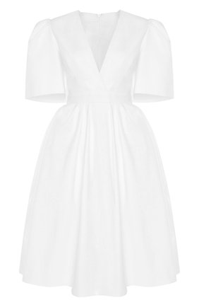 Женское платье ALEXANDER MCQUEEN белого цвета по цене 140500 руб., арт. 650145/QAAAC | Фото 1 Женское платье ALEXANDER MCQUEEN белого цвета, арт. 650145/QAAAC | Фото 1