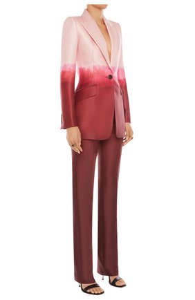 Женский жакет ALEXANDER MCQUEEN розового цвета по цене 367500 руб., арт. 650922/QCAB1 | Фото 2 Женский жакет ALEXANDER MCQUEEN розового цвета, арт. 650922/QCAB1 | Фото 2