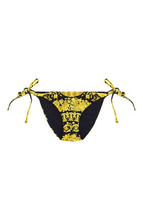 Женский плавки-бикини VERSACE черного цвета по цене 29950 руб., арт. ABD08007/A232992 | Фото 1 Женский плавки-бикини VERSACE черного цвета, арт. ABD08007/A232992 | Фото 1