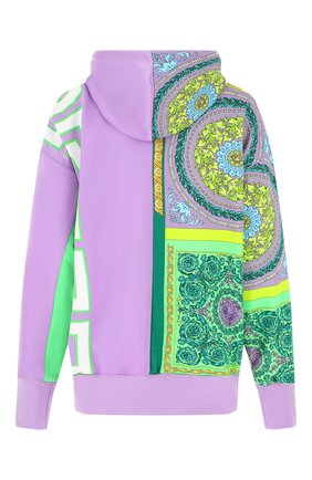 Женский хлопковый кардиган VERSACE разноцветного цвета по цене 111000 руб., арт. A88680/1F00627 | Фото 2 Женский хлопковый кардиган VERSACE разноцветного цвета, арт. A88680/1F00627 | Фото 2
