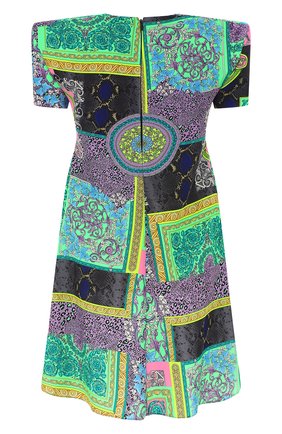 Женское платье VERSACE разноцветного цвета по цене 161500 руб., арт. A88370/1F00518 | Фото 2 Женское платье VERSACE разноцветного цвета, арт. A88370/1F00518 | Фото 2