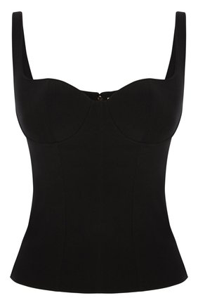 Женский топ ALEXANDER MCQUEEN черного цвета по цене 125500 руб., арт. 646887/QEAAA | Фото 1 Женский топ ALEXANDER MCQUEEN черного цвета, арт. 646887/QEAAA | Фото 1