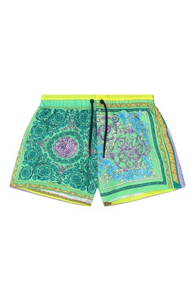 Женские шорты VERSACE разноцветного цвета по цене 37750 руб., арт. ABD40006/1F00382 | Фото 1 Женские шорты VERSACE разноцветного цвета, арт. ABD40006/1F00382 | Фото 1