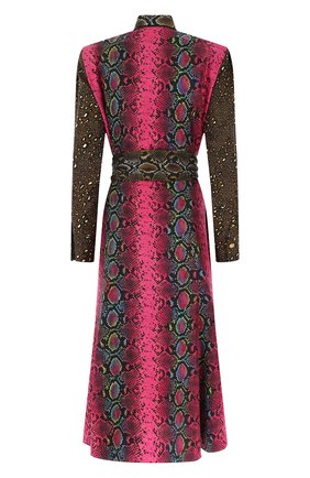 Женское шелковое платье VERSACE разноцветного цвета по цене 272500 руб., арт. A88647/1F00456 | Фото 2 Женское шелковое платье VERSACE разноцветного цвета, арт. A88647/1F00456 | Фото 2