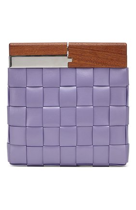 Женский клатч snap BOTTEGA VENETA сиреневого цвета по цене 254500 руб., арт. 647747/VCQC5 | Фото 2 Женский клатч snap BOTTEGA VENETA сиреневого цвета, арт. 647747/VCQC5 | Фото 2